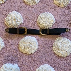 Faux Leather Belt